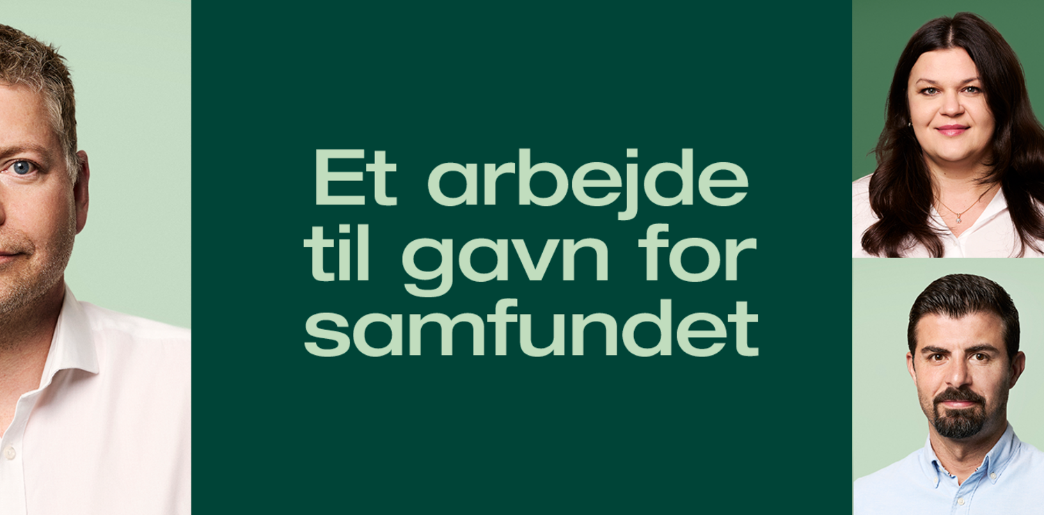 Et arbejde til gavn for samfundet. Kunderådgiver i ATP