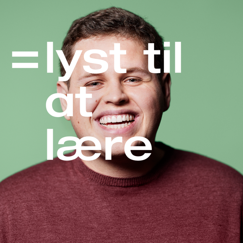Medarbejder bagved tekst