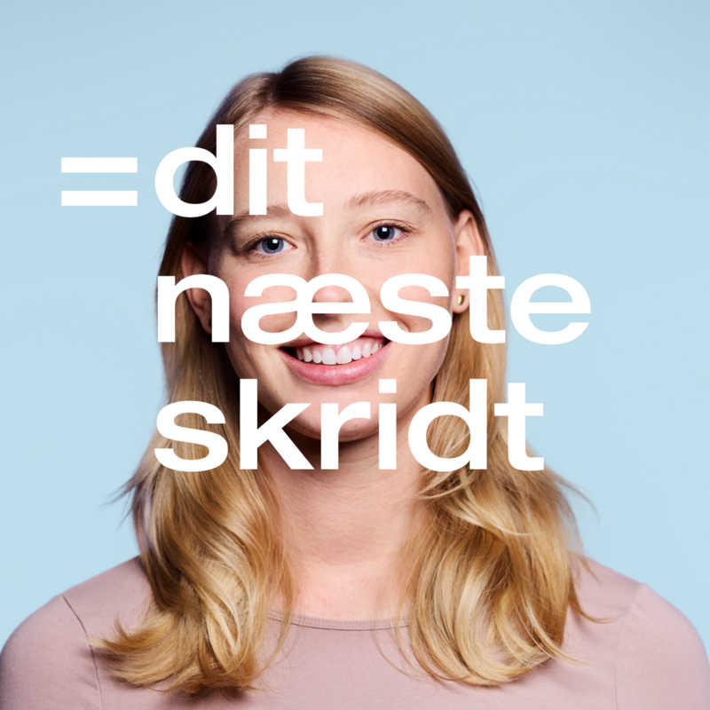 Medarbejder bagved tekst: Dit næste skridt