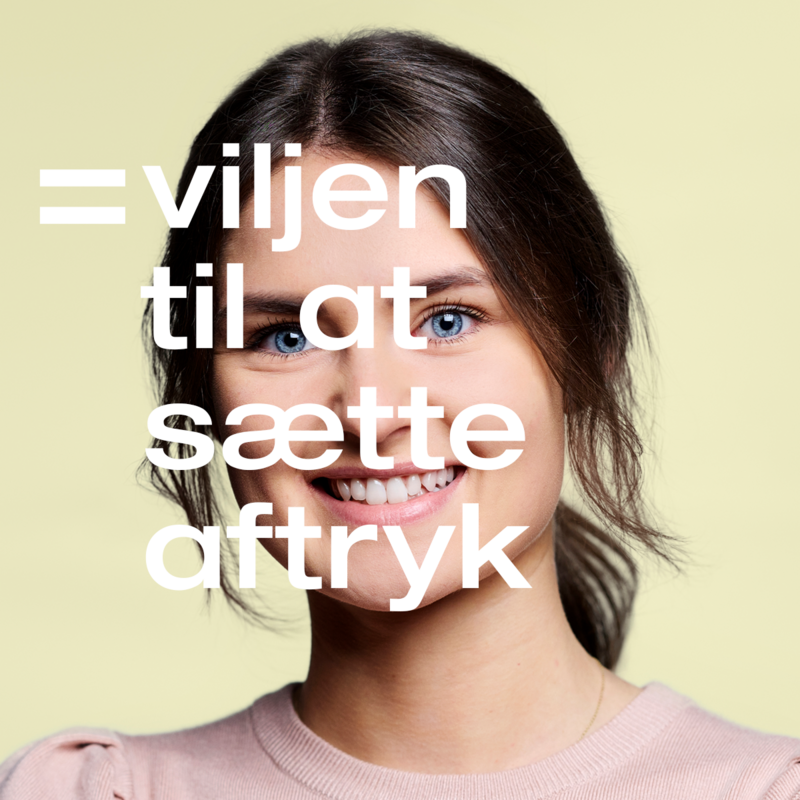 Medarbejder bagved tekst_viljen til at sætte aftryk