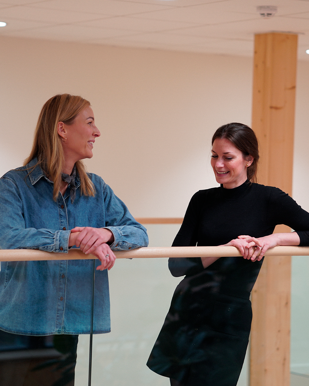 Nan Sofie og Mille. medarbejdere i ATP