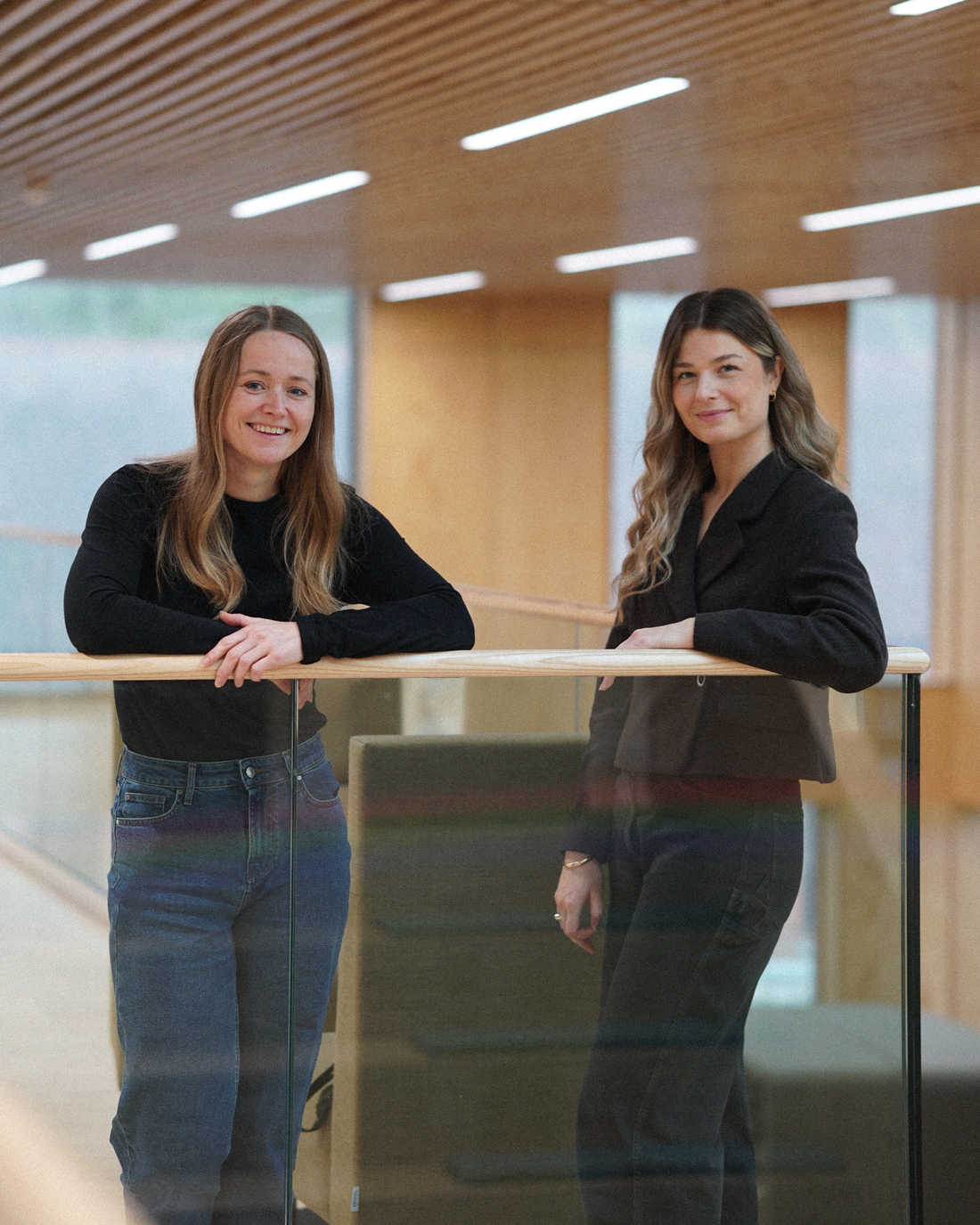 Louise og Christine, medarbejdere i ATP