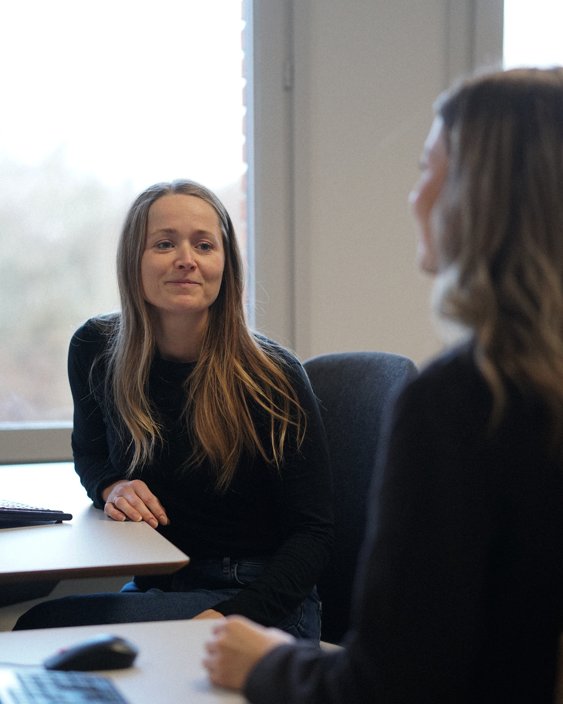 Louise og Christine, medarbejdere i ATP