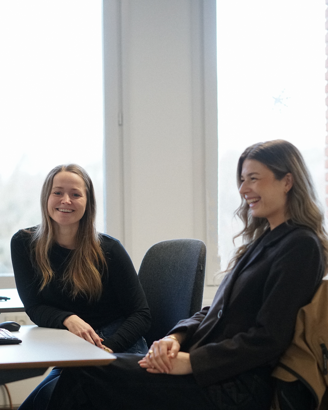 Louise og Christine, medarbejdere i ATP